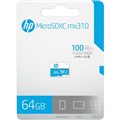 HP U1 HIGH SPEED MICROSD CARD 64GB