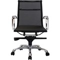 AERO MANAGERS CHAIR MEDIUM MESH BACK ARMS BLACK