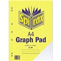 SPIRAX GRAPH PAD TOP OPEN 5MM 25 LEAF A4