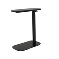 RAPIDLINE EOS HEIGHT ADJUSTABLE SIDE TABLE 560 X 340 X 6531048MM BLACKBLACK PC