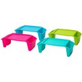 ELIZABETH RICHARDS STUDENT LAP DESK LIGHT BLUE TEAL MAGENTA LIME GREEN PACK 4