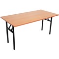 RAPIDLINE FOLDING TABLE 1500 X 750MM BEECH
