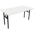RAPIDLINE FOLDING TABLE 1500 X 750MM NATURAL WHITE