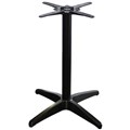 ASTORIA TABLE BASE 720MM BLACK POWDERCOAT