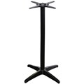 ASTORIA BAR TABLE BASE 1090MM BLACK POWDERCOAT
