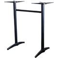 ASTORIA BAR TABLE BASE TWIN WEIGHTED BLACK POWDERCOAT