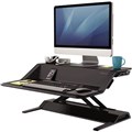 FELLOWES LOTUS SIT STAND WORKSTATION 832 X 616MM BLACK