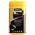 FELLOWES SURFACE CLEANING WIPES TUB 100
