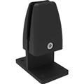RAPIDLINE ECO PANEL DESK SCREEN BACK TO BACK MOUNTED CLAMP BLACK PACK 2