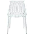 RAPIDLINE CAST CHAIR 450MM WHITE