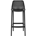 RAPIDLINE CAST HIGH STOOL 750MM BLACK