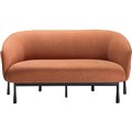 RAPIDLINE COSMOS LOUNGE CHAIR 2 SEATER RUST