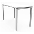 RAPIDLINE DELUXE PROFILE STEEL FRAME TABLE 1200 X 600MM NATURAL WHITEWHITE