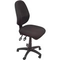 RAPIDLINE EC070BH OPERATOR CHAIR HIGH BACK 2 LEVER BLACK