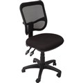 RAPIDLINE EM300 OPERATOR CHAIR MEDIUM MESH BACK BLACK