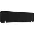 RAPIDLINE ECO PANEL DESK MOUNTED SCREEN 1490 X 384MM BLACK