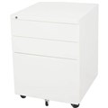 GO STEEL MOBILE PEDESTAL STEEL 3DRAWER LOCKABLE 460 X 472 X 610MM WHITE CHINA