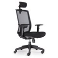 RAPIDLINE HEAD REST FOR KAL TASK CHAIR WITH INTEGRATED COAT HANGER BLACK