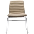 RAPIDLINE PIXEL SLED BASE CHAIR ALMONDWHITE