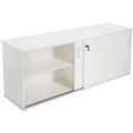 RAPID SPAN CREDENZA SLIDING DOOR LOCKABLE 1200 X 450 X 730MM WHITE