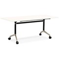 RAPIDLINE TYPHOON FLIP TOP TABLE 1500 X 750 X 750MM WHITE