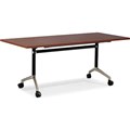 RAPIDLINE TYPHOON FLIP TOP TABLE 1800 X 750 X 750MM CHERRY