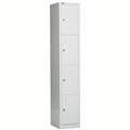 GO STEEL LOCKER 4 DOOR 305 X 455 X 1830MM WHITE CHINA
