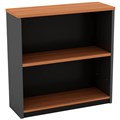 OM OPEN BOOKCASE 900 X 320 X 900MM CHERRYCHARCOAL