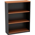 OM OPEN BOOKCASE 900 X 320 X 1200MM CHERRYCHARCOAL