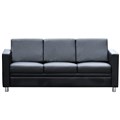 MARCUS LOUNGE THREE SEATER BLACK