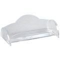 ITALPLAST BUSINESS CARD HOLDER CLEAR