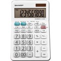 SHARP EL330WB DESKTOP CALCULATOR 10 DIGIT WHITE