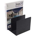ITALPLAST BOOK RACK METAL BLACK