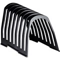 ITALPLAST GREENR RECYCLED PLASTIC STEP FILE ORGANISER BLACK