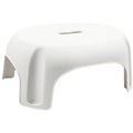 ITALPLAST PLASTIC SINGLE STEP STOOL 296 X 387 X 210MM WHITE