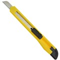 ITALPLAST I850 UTILITY CUTTING KNIFE 9MM YELLOWBLACK