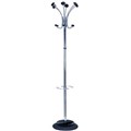 ALBA STILY COAT RACK METALLIC GREY