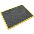AIR GRID ANTIFATIGUE MAT 900 X 1500MM BLACKYELLOW