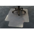ANCHORMAT HEAVYWEIGHT CHAIRMAT PVC KEYHOLE CARPET 900 X 1220MM CLEAR