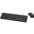 MOKI WIRED USB KEYBOARD AND MOUSE COMBO BLACK