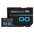TEAM GROUP GO 4K MICROSDXC MEMORY CARD 64GB WITH SD ADAPTER
