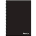 PROTEXT PREMIUM SPIRAL NOTEBOOK PP COVER 120 PAGES A4 BLACK