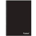 PROTEXT PREMIUM SPIRAL NOTEBOOK PP COVER 240 PAGES A4 BLACK