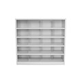 STEELCO PIGEONHOLE SHELVING UNIT 20 COMPARTMENTS 940 X 1000 X 386MM WHITE SATIN
