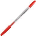 INITIATIVE BALLPOINT PENS MEDIUM RED BOX 12