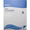 INITIATIVE SHEET PROTECTORS 35 MICRON A4 CLEAR BOX 100