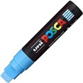 POSCA PC17K PAINT MARKER CHISEL EXTRA BROAD 15MM LIGHT BLUE