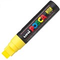 POSCA PC17K PAINT MARKER CHISEL EXTRA BROAD 15MM YELLOW