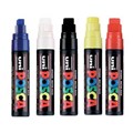 POSCA PC17K PAINT MARKER CHISEL EXTRA BROAD 15MM ASSORTED BOX 5
