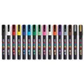 POSCA PC3M PAINT MARKER BULLET FINE 13MM ASSORTED PACK 16